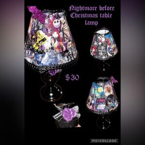 Nightmare before Christmas table lamp